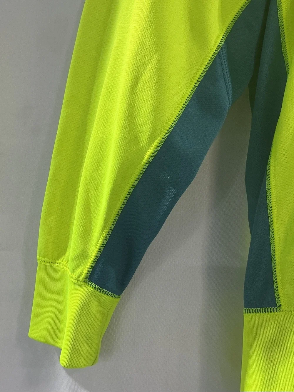 Nike Neon Yellow & Teal Performance Kids Hoodie